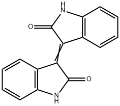 异靛蓝 结构式