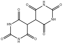 [5,5'-ビピリミジン]-2,2',4,4',6,6'(1H,1'H,3H,3'H,5H,5'H)-ヘキサオン 化学構造式
