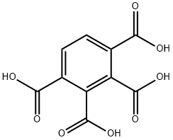 benzene-1,2,3,4-tetracarboxylic acid Structure