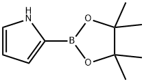 2-Pinacolateborylpyrrole Structure
