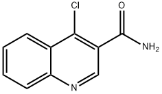 4-CHLOROQUINOLINE-3-CARBOXAMIDE, 476193-87-0, 结构式