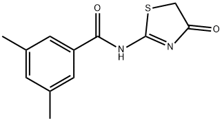 Benzamide, N-(4,5-dihydro-4-oxo-2-thiazolyl)-3,5-dimethyl- (9CI)|