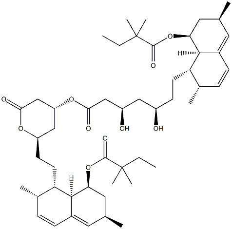 辛伐他汀二聚体 结构式