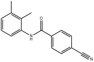 Benzamide, 4-cyano-N-(2,3-dimethylphenyl)- (9CI) 结构式