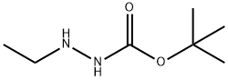 Hydrazinecarboxylic acid, 2-ethyl-, 1,1-dimethylethyl ester (9CI) Struktur