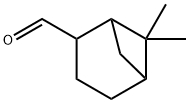 6,6-dimethylbicyclo[3.1.1]heptane-2-carbaldehyde Struktur