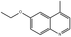 Quinoline, 6-ethoxy-4-methyl- (9CI) 结构式