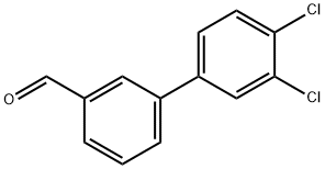 3',4'-DICHLOROBIPHENYL-3-CARBALDEHYDE Structure