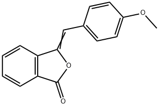 3-[(4-methoxyphenyl)methylene]phthalide  Structure