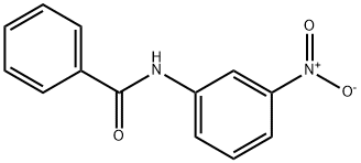 N-(3-ニトロフェニル)ベンズアミド 化学構造式