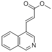 METHYL 3-ISOQUINOLIN-4-YL-ACRYLATE 结构式