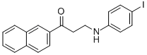 3-(4-iodoanilino)-1-(2-naphthyl)-1-propanone|
