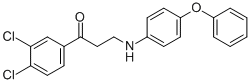 1-(3,4-DICHLOROPHENYL)-3-(4-PHENOXYANILINO)-1-PROPANONE|