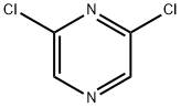 2,6-ジクロロピラジン 化学構造式