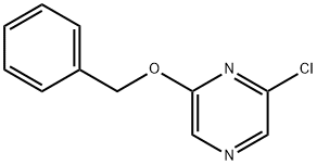 2-苄氧基-6-氯吡嗪 结构式