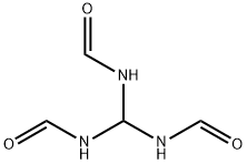 N,N',N''-メチリジントリスホルムアミド 化学構造式