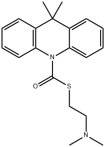 波普吖啶 结构式