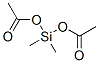 二乙酰氧基二甲基硅烷, 4774-73-6, 结构式