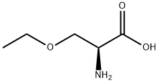 (S)-2-AMINO-3-ETHOXY-PROPIONIC ACID HYDROCHLORIDE 化学構造式