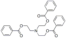 2,2',2''-nitrilotriethyl tribenzoate Structure