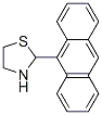 Thiazolidine, 2-(9-anthracenyl)- (9CI) 结构式