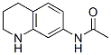 Acetamide,  N-(1,2,3,4-tetrahydro-7-quinolinyl)- Structure