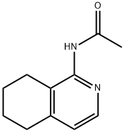 Acetamide,  N-(5,6,7,8-tetrahydro-1-isoquinolinyl)- Structure