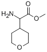 アミノテトラヒドロピラン-4-イル酢酸メチル 化学構造式