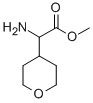 AMINO-(TETRAHYDRO-PYRAN-4-YL)-ACETIC ACID METHYL ESTER Structure