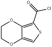 2,3-DIHYDROTHIENO[3,4-B][1,4]DIOXIN-5-CARBONYL CHLORIDE Structure