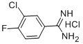 3-CHLORO-4-FLUORO-BENZAMIDINE HYDROCHLORIDE price.
