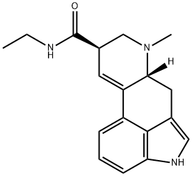 9,10-Didehydro-N-ethyl-6-methylergoline-8β-carboxamide Struktur