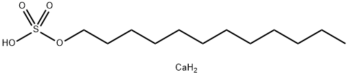 Calcium dodecyl sulfate Struktur