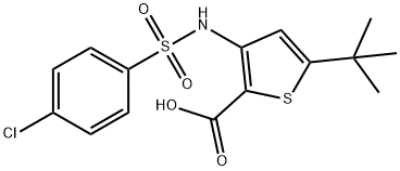 5-TERT-BUTYL-THIOPHENE-2-CARBOXYLIC ACID 化学構造式