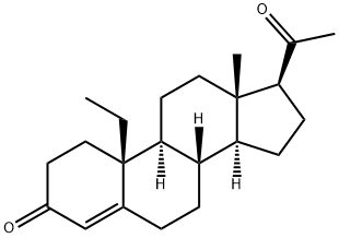 19-Methylprogesterone 结构式
