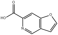 Furo[3,2-c]pyridine-6-carboxylic acid (9CI) Struktur