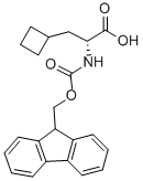FMOC-BETA-CYCLOBUTYL-D-ALA-OH Struktur