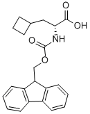 FMOC-BETA-CYCLOBUTYL-D-ALA-OH Structure