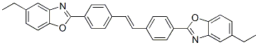 2,2'-(亚乙烯基二对亚苯基)二[5-乙基苯并恶唑] 结构式