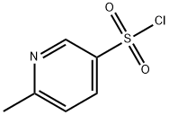 6-Methylpyridine-3-sulfonyl chloride Struktur