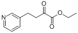 ETHYL 2-OXO-4-PYRIDIN-3-YL-BUTYRATE Struktur