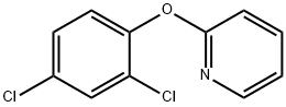 2-(2,4-dichlorophenoxy)pyridine  Struktur