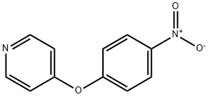 4-(4-ニトロフェノキシ)ピリジン 化学構造式