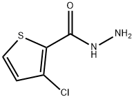 3-Chlorothiophene-2-carbohydrazide Struktur