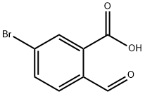 5-BROMO-2-FORMYLBENZOIC ACID 结构式