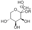 D-[1-13C]TAGATOSE, 478506-42-2, 结构式
