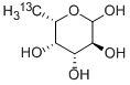 6-DEOXY-L-[6-13C]GALACTOSE 结构式