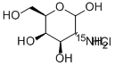 2-[15N]AMINO-2-DEOXY-D-GALACTOSE HYDROCHLORIDE, 478518-55-7, 结构式