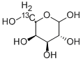 D-[6-13C]GALACTOSE, 478518-62-6, 结构式