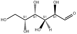 D-ガラクトース-3-D 化学構造式